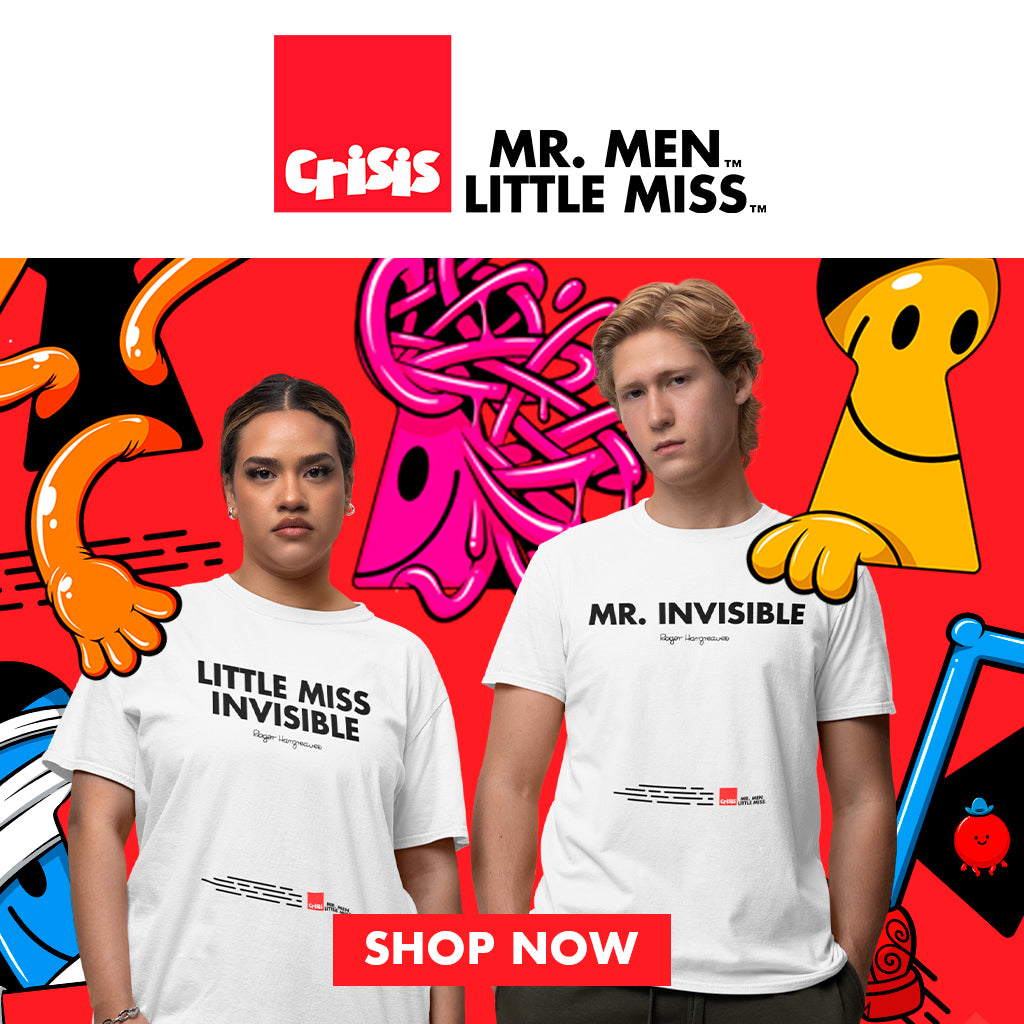 Crisis x Mr. Men 官网幸运五分钟体彩 LITTLE MISS Product Range